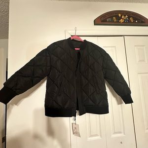 Reversible Black bomber jacket